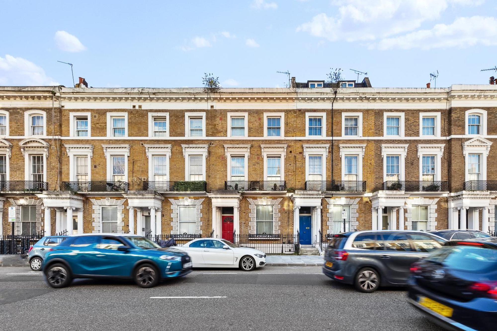 Balcony Blue Theme 1 Bedroom Central London Luxury Flat Near Hyde Park! Accommodates Up To 6! Double Sofa Bed And Next To Station! Kültér fotó